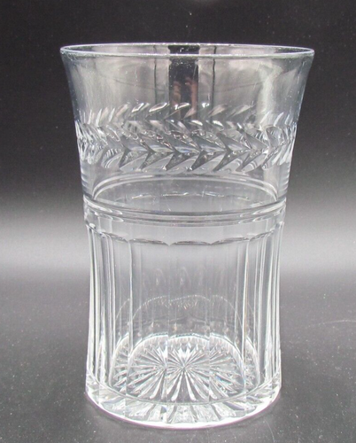 STUART CRYSTAL ARUNDEL PATTERN 5⅛" 13.2CM LARGE FLARED BEER ? TUMBLERS (11205) - Picture 2 of 2