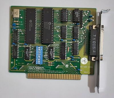 dtk PII-108 8-bit ISA Controller (RS-232 Card, COM-Port, seriell, retro, 1987)