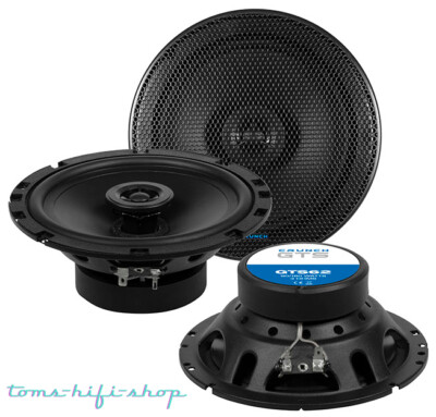 Crunch GTS-62 16,5cm 180 Watt 2-Wege Koax Lautsprecher Auto Set 165mm PKW Boxen