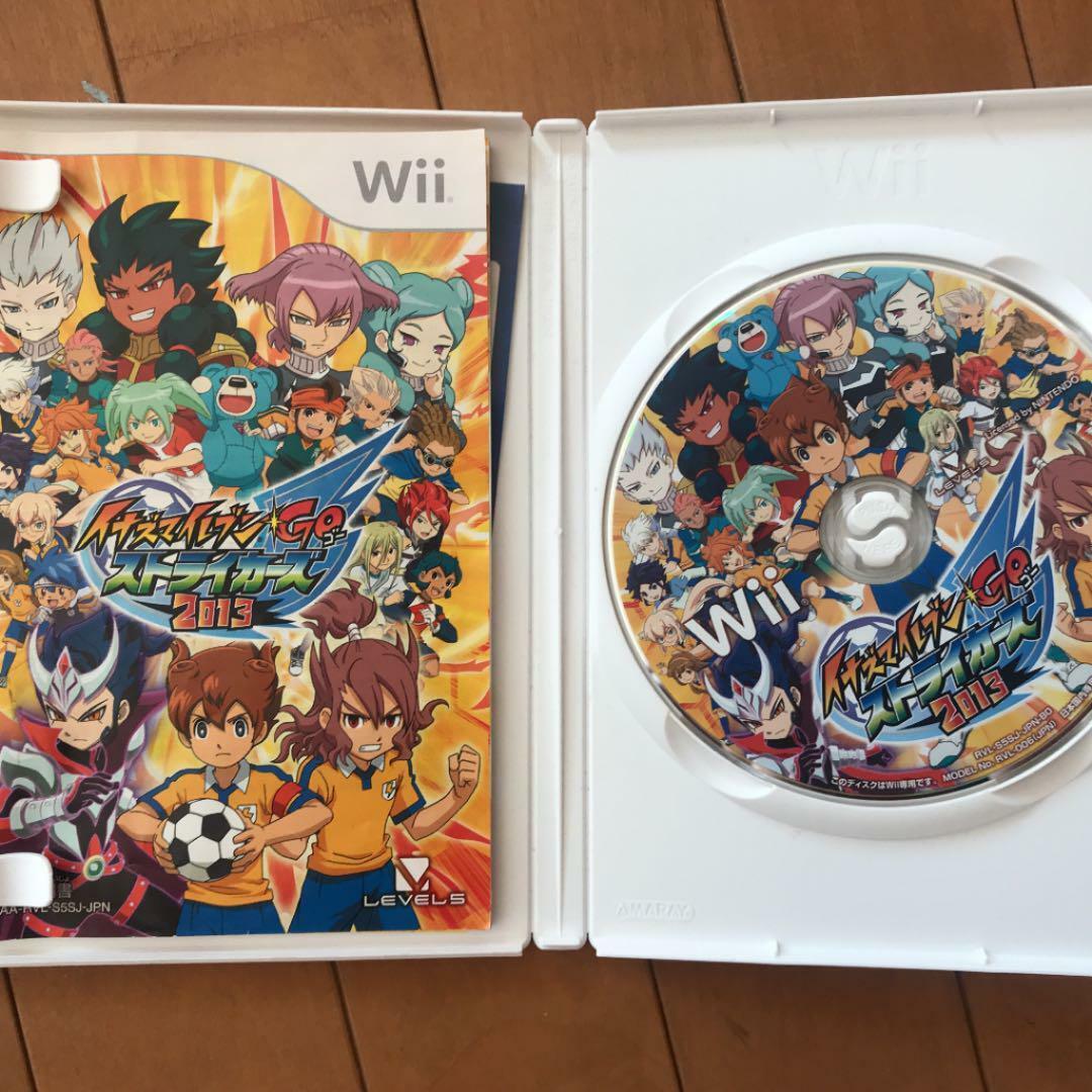 Inazuma Eleven Go Strikers 2013 Nintendo Wii Japan Tested & Works well