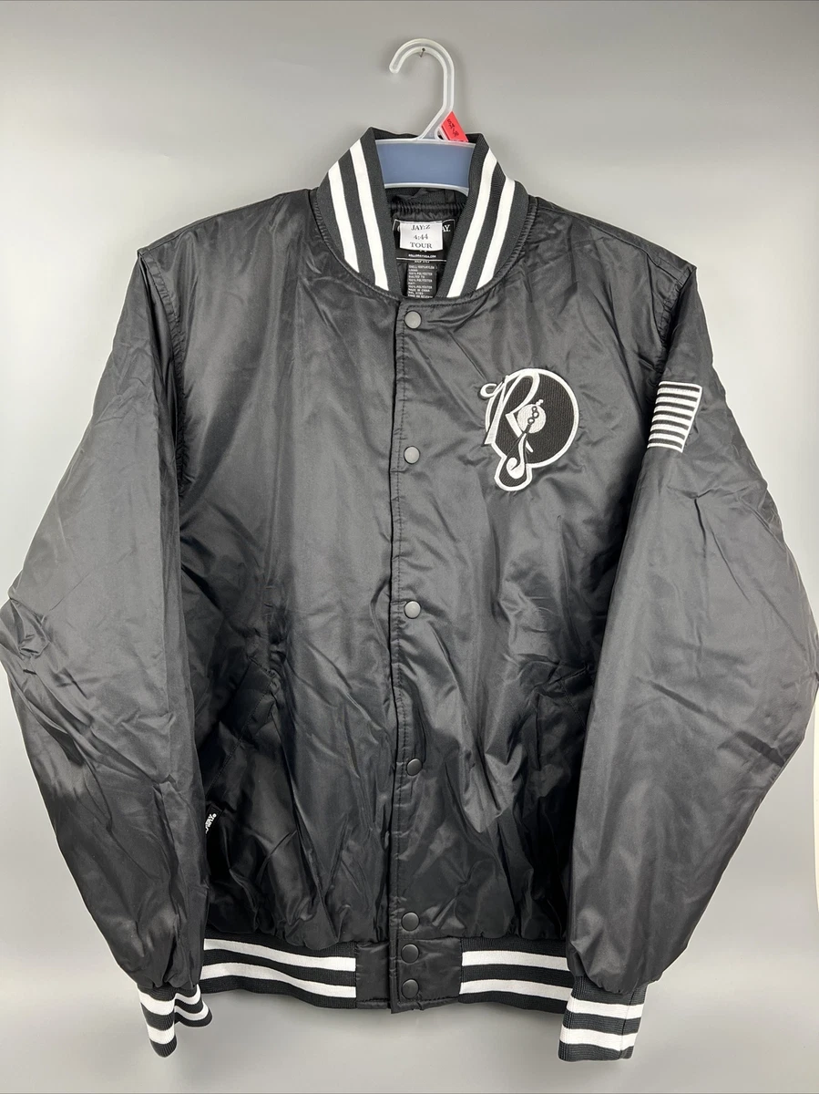 Holloway Vintage Black Bomber Jacket Jay-Z Clothing Brand 4:44 tour New  Size S