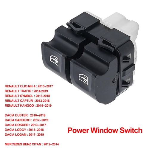 Electric Window Switch For Renault Trafic & Kangoo 2014-2019 254118044R - Picture 9 of 12