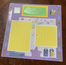 Tinker bell-12 x 12 premade scrapbook page