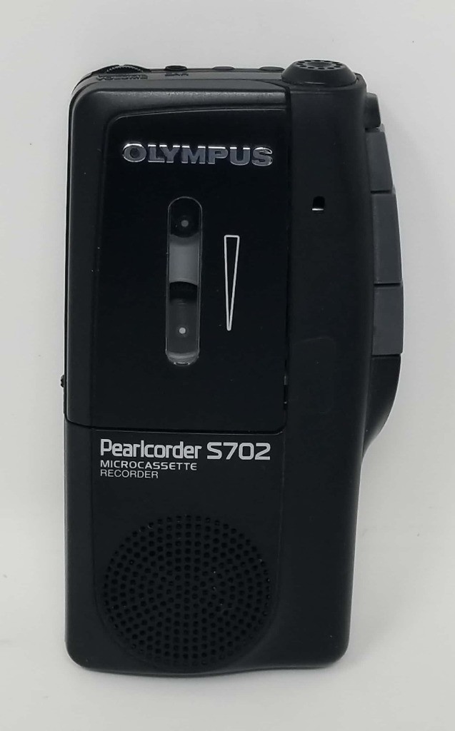 Olympus Pearlcorder S702 Handheld Micro Cassette Voice Recorder