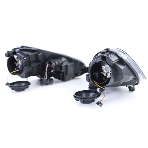 Faros/lámparas delanteras negras GTI OE Look para VW Golf V 03-09 + Jetta 3/ MK5 - Foto 5 di 6