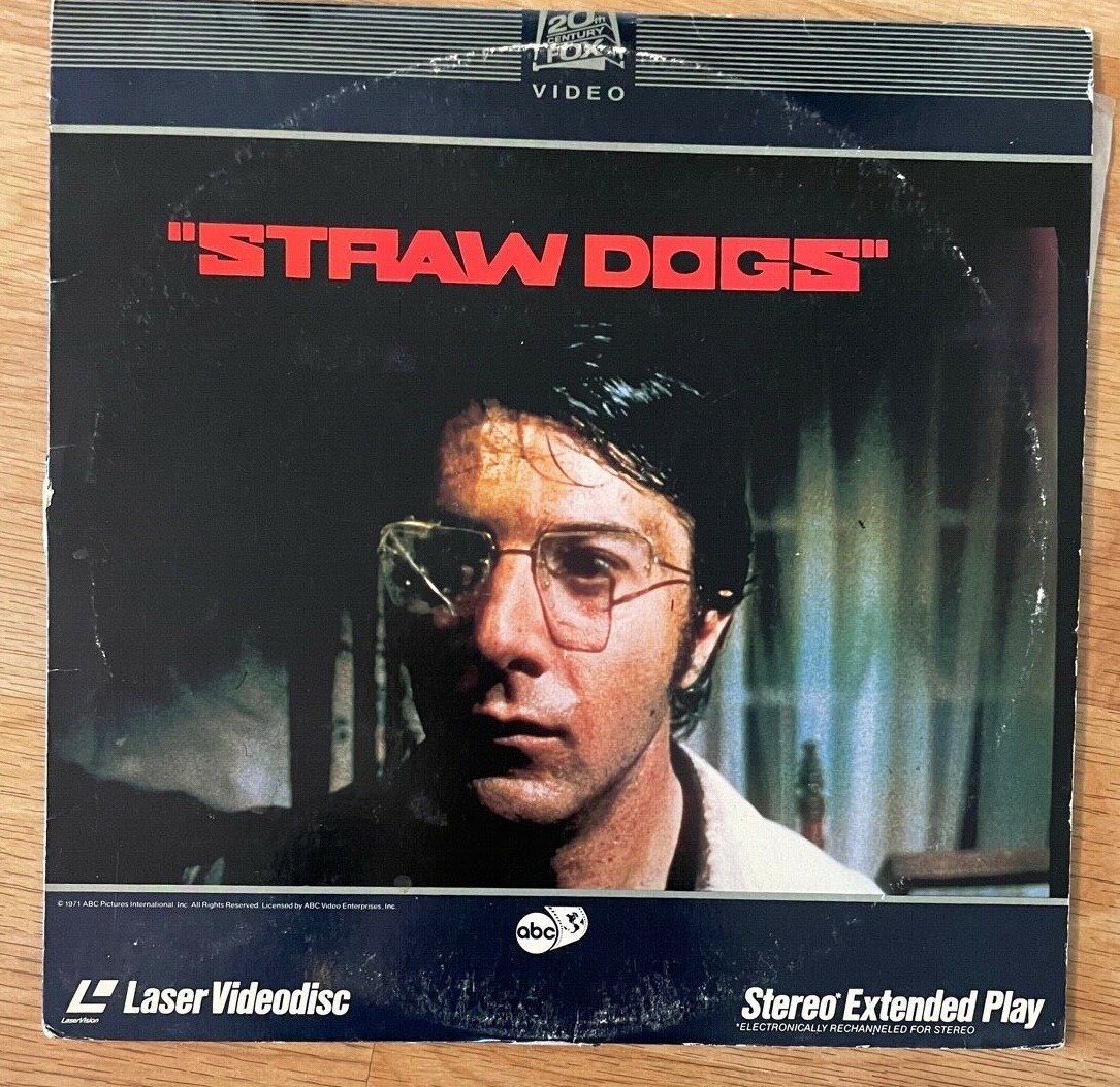 Straw Dogs Laserdisc Dustin Hoffman Susan Stereo Extended Play