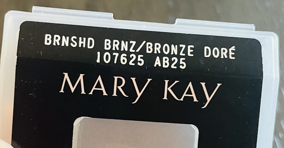Mary Kay Eye Shadow Brnshed Brnz/Bronze Dore Lot Of 2 .05oz Women’s New 107625 - Image 2 of 4