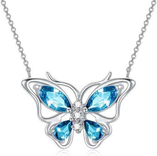 LOVELY Butterfly Pendant Necklace 