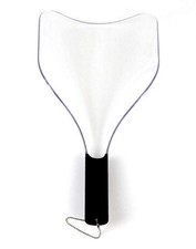 Barber Salon Hairdressing Hairspray Mask Shield Face Eyes Protector - White