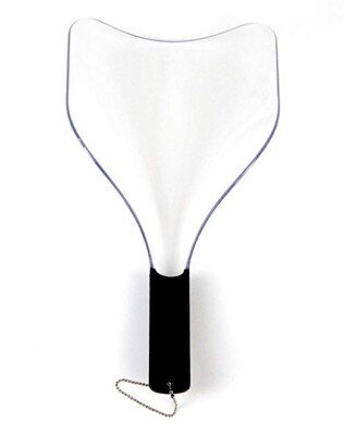 Barber Salon Hairdressing Hairspray Mask Shield Face Eyes Protector - White