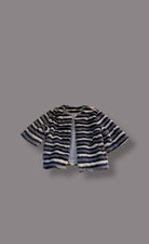 Styled In Italy Pinko Multicolor Faux Fur Coat One Size