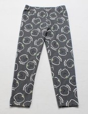 John Lewis Kid's Anyday Cotton Pomme Jersey Ankle Leggings JL3 Gray Size 3-4 Yrs