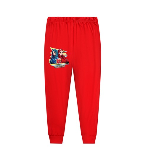 Descendants 4 5-13 Year Old Girls' Pajama Set, Boys' Cartoon Long Sleeve Set - Picture 9 of 30