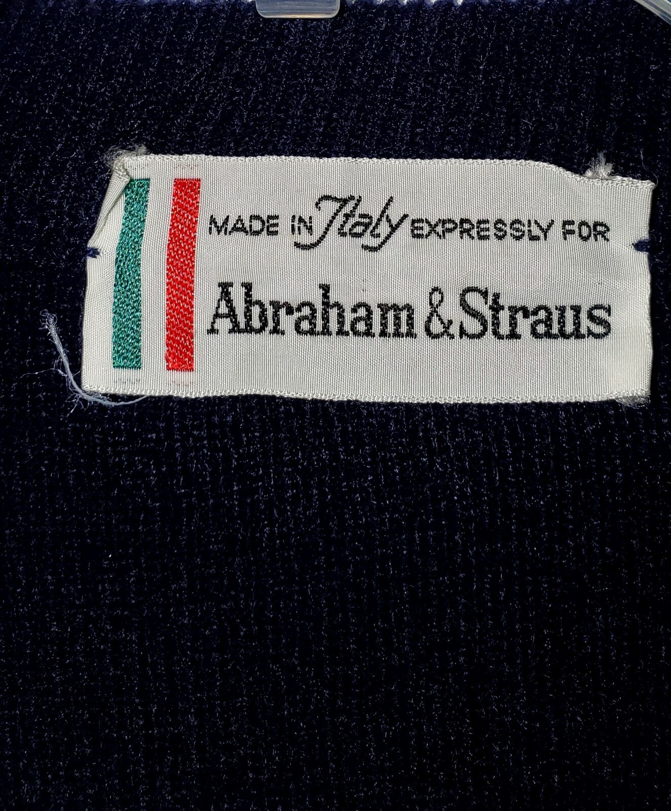 Vintage Abraham And Straus Junior’s Girl Sweater Size Large