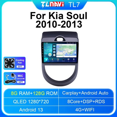 For Kia Soul 2010-2013 Android Car Radio GPS Navigation Multimedia Audio Player
