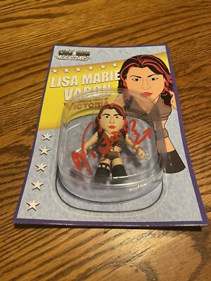 Victoria Lisa Marie Varon Autographed Wrestling Pint Size All Star