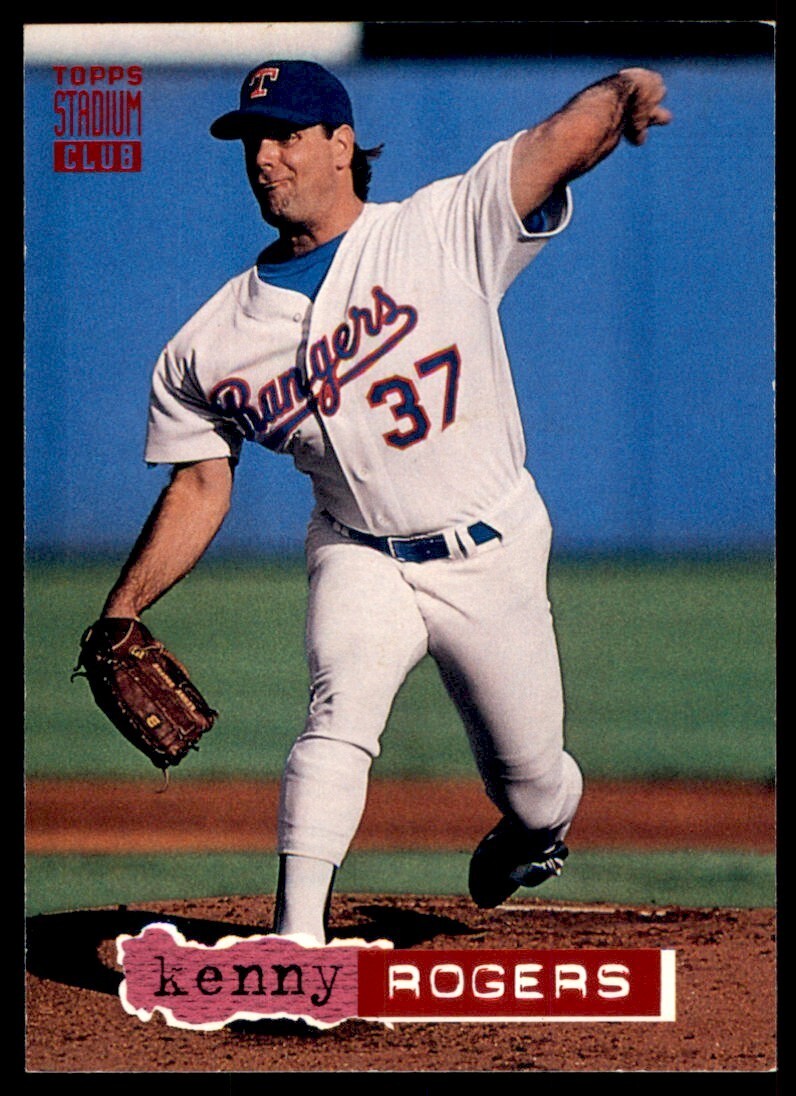 1994 Topps Stadium Club #467 Kenny Rogers