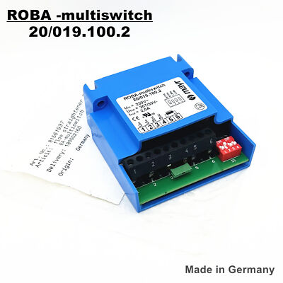 mayr 20/019.100.2 ROBA -multiswitch 2.0A 200-500V~ 8185591 brake rectifier