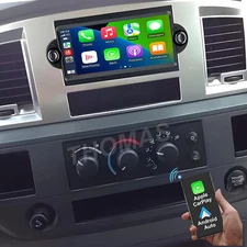 CarPlay Android 13 Radio For 2006 2007 2008 DODGE RAM 1500 2500 3500 GPS SWC BT