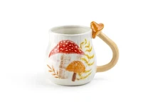 Potter's Studio Magic Mist Mushroom 14oz Mug