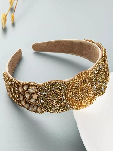 Jaciya Ruhestands-Set – Roségoldenes Stirnband Mit Strass & Satin-Schärpe 'Officially Retired', Für Frauen