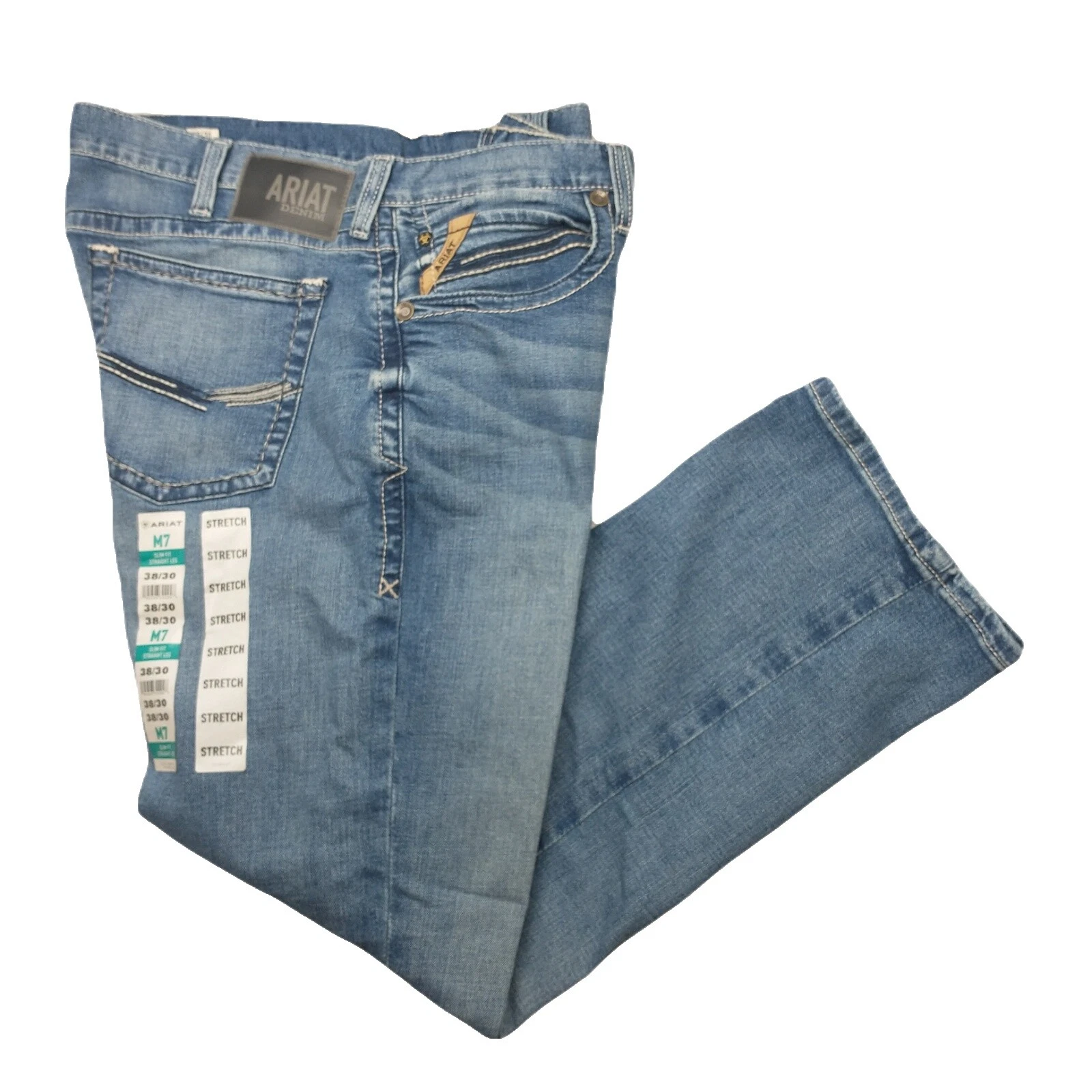 Jeans de algodón Ariat para hombres