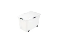Advantus AVT34009 Rolling Storage Box, Letter/Legal, 15-Gallon Size, Clear
