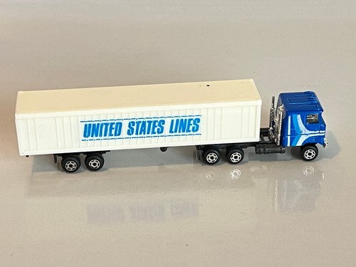 Zee Toys Big Rigs Mack K1 Trailer Truck - UNITED STATES LINES - Picture 6 of 9
