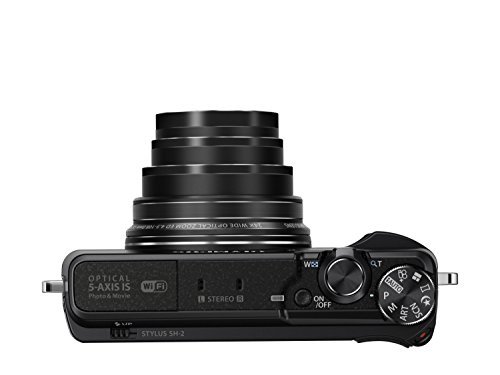 OLYMPUS Digital Camera STYLUS SH-2 BLK 16.00MP Black 24X 48X Zoom