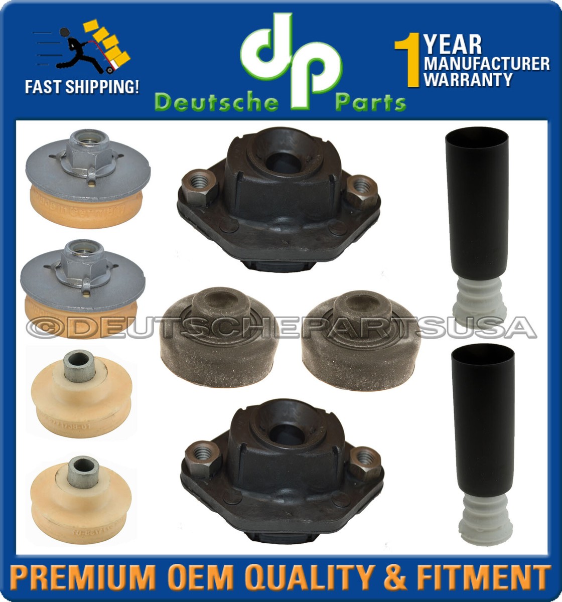 BMW E90 E92 E82 E87 Rear Strut Shock Mount Mounts Set Lower Upper