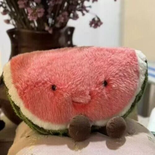JELLYCAT Food Series Fruit Watermelon Soothing Doll Plush Doll 15cm 2025