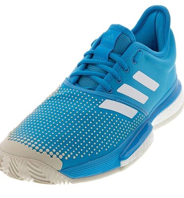 Adidas SoleCourt Boost Clay Women's Sz 7 Tennis Shoes Sports Athletic  BlueG26302 | eBay