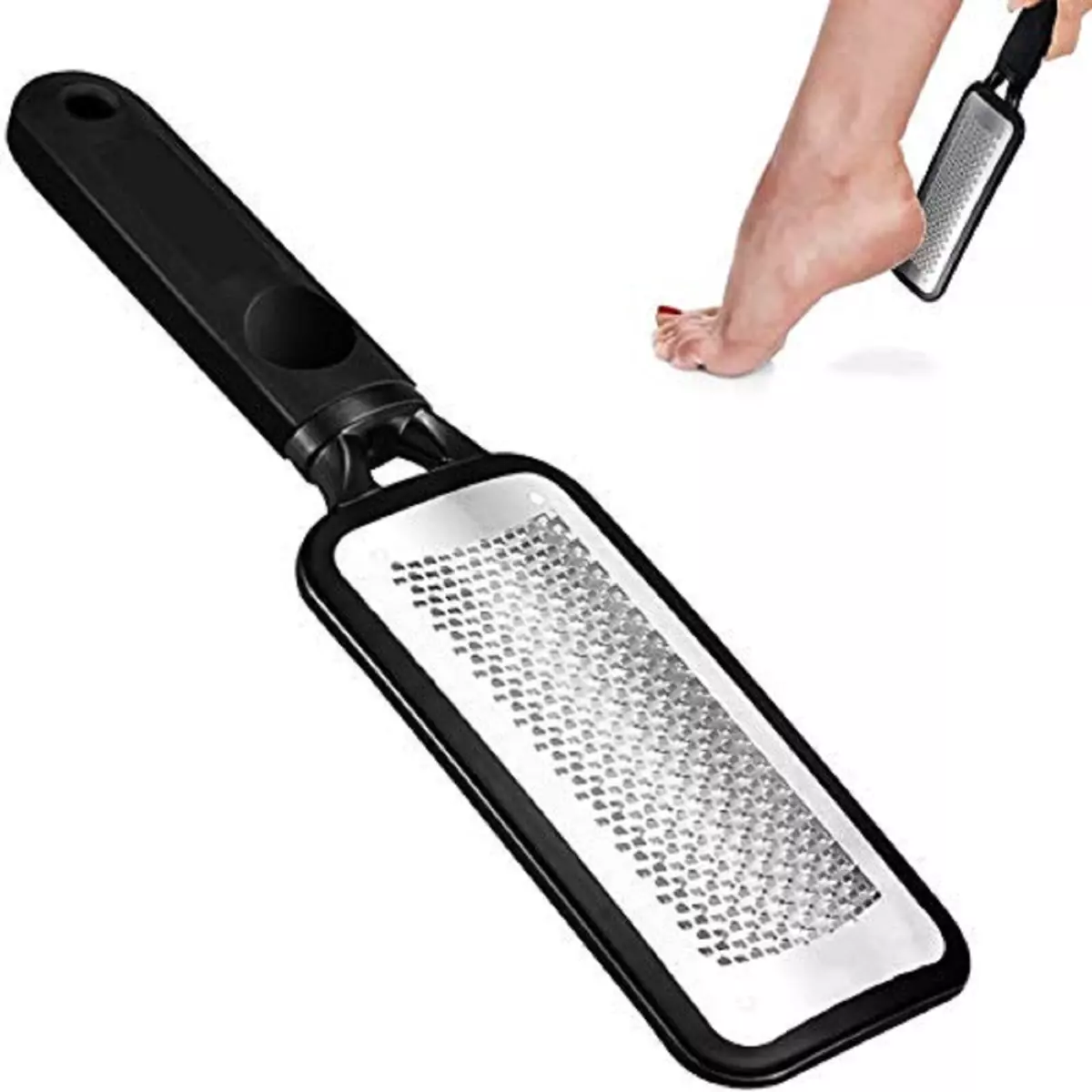 Foot Rasp Foot File and Foot Scrubber. Best Pedicure Tools Callus Remover  for Feet , Feet Scrubber Dead Skin& Foot Care Can be Used on Both Wet and