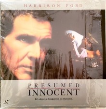 Presumed Innocent 1991 - Harrison Ford Laserdisc,Widescreen, Extended Play 