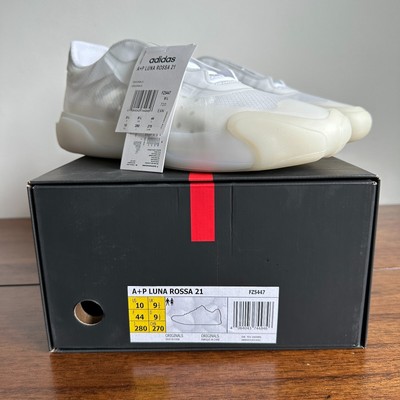 ADIDAS PRADA LUNA ROSSA 21 SIZE 44 UK 9.5 MENS WHITE A+P TRAINERS 