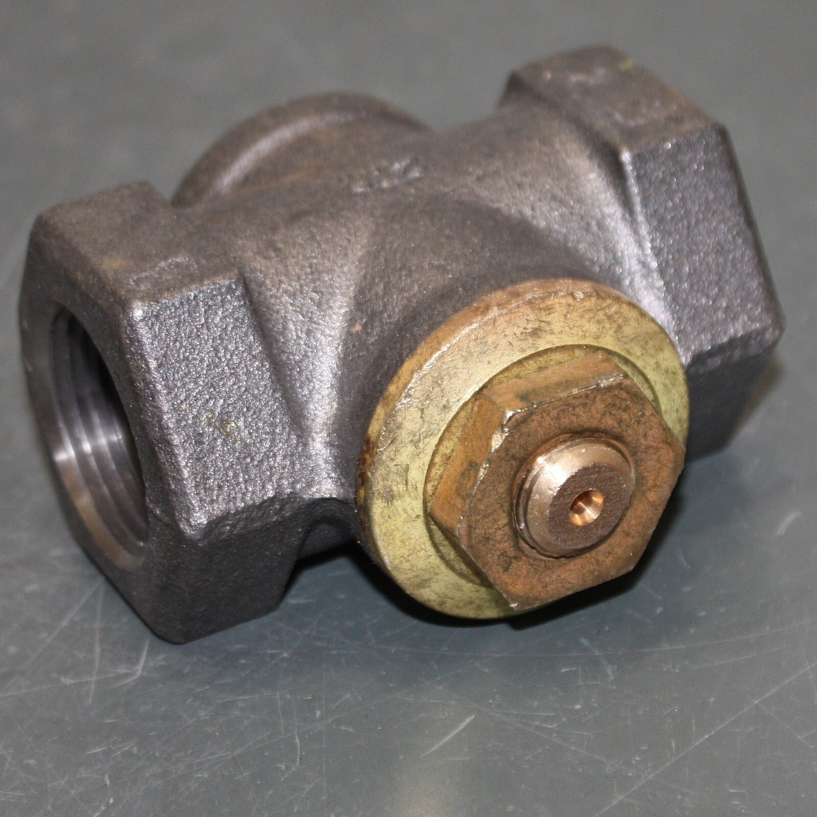 AY McDonald Gas Plug Valve GCIBSHH, 1" NPT Pipe, 175 PSI, Square Head