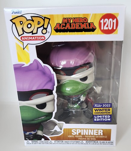 Funko Pop My Hero Academia Spinner - édition Limitée Winter Convention 2022, Neuf Dans Sa Boîte