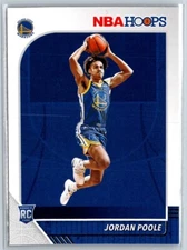 2019-20 NBA HOOPS JORDAN POOLE RC GOLDEN STATE WARRIORS #223
