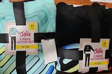 2 Sets Justice Girls M 10 Long Sleeve Fleece Top, Leggings 2 Piece Pjs Or Active