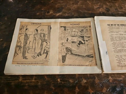Vintage Scrapbook Wit Of The World Newspaper Column And Comic Strips - Picture 8 of 20