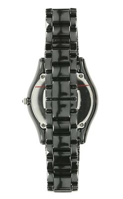 Emporio Armani Women\'s Black Ceramic Bracelet Watch with Silver Accents Emporio Armani Ceramica Women main image 4