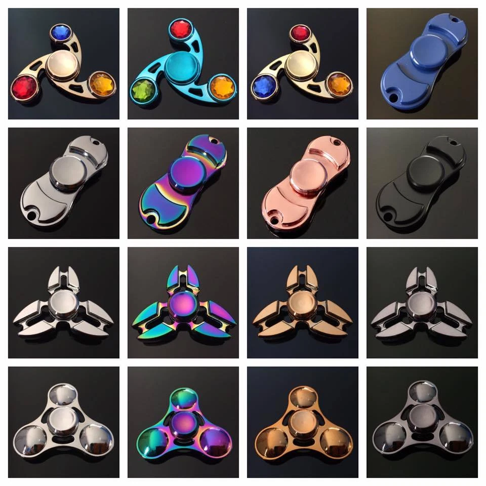 daño Circular hacer los deberes BUY ONE GET ONE FREE!! Fidget Hand Spinner Finger Cube Toy Metal Stress  Relief | eBay