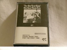 COUNT BASIE TRIO For The First Time Ray Brown Louis Bellson Pablo CASSETTE TAPE