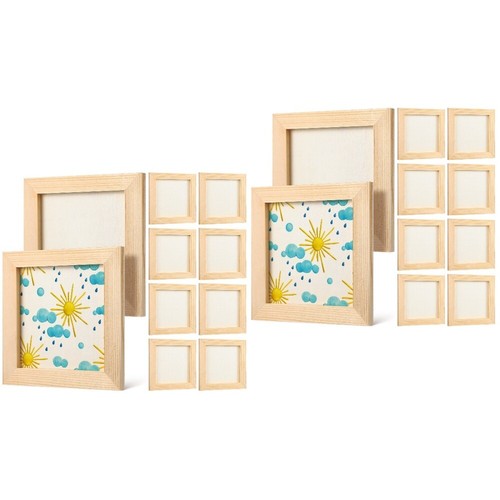 2 Pack Picture Frame Photo Dad Shopping for Crafting Decorative Frames - Picture 3 of 12