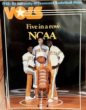 1983/84 - Tennessee Vols Basketball Yearbook - Don DeVoe - Willie Burton - VFL