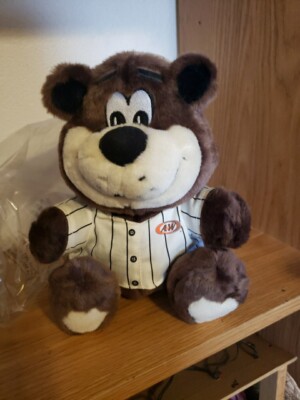 A & W Root Beer BÄR MASKOTTCHEN 8 Zoll Spielzeug Plüschtier Stofftier AKTION 2003