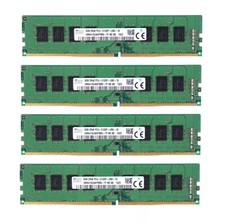 Hynix DDR4 32GB 4X8GB 2133MHz PC4-17000 288-Pins 2RX8 UDIMM Desktop Memory Ram