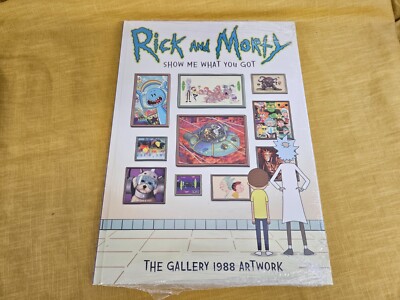 Rick and Morty: Show Me What You Got Gallery 1988 Artwork Hardcover NEU 10084