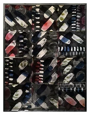 PATCHWORK # 5 Night Garden 1985 Diego Ventura * Mixed Media * Frame Worthy Art