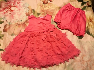 Cinderella Baby Mädchen Anlass Party Taufe Kleid Gr. 12 Monate